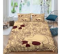 OTBSDNKZZ Vector Tattoo Funda de Edredón Juego de 3 Piezas Diseño 3D con Cremallera Vector Tattoo diseño Funda Edredon Incluye Fundas de Almohada Lavables Transpirable for Familia Double（200x200cm）