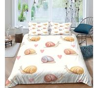 OTBSDNKZZ Watercolor Whimsical Funda de Edredón Microfibra Juego de 3 Piezas Impresión 3D Cierre de Acuarela Whimsical Funda Edredon Funda de Almohada a Juego Lavables for jóvenes Double（200x200cm）