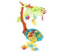 Otbushit 1 Juego de Juego de Equilibrio de Mono, Mono colgado en un árbol, Juguete de Equilibrio, Juguetes de Escritorio interactivos de paternidad para niños, Juguetes Musicales Plegables