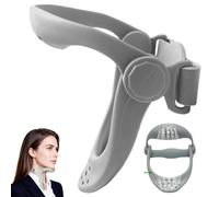 Otbushit Corrector de postura, soporte de cuello ajustable para comodidad diaria, corrector de postura de cabeza hacia adelante para mujeres y hombres