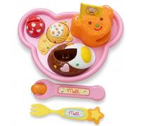 Otbushit Juguete de pudín con Cuchara, Juguete de alimentación de pudín de plástico para educación temprana para niños pequeños