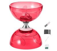 Otbushit Yoyo Diabolo Chino con Cuerda y Palos de Repuesto e instrucción Profesional para Principiantes y Jugadores experimentados