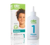 OTC Anti-Piojos Loción Permetrina 1,5%, Elimina Piojos y Liendres en 15 min, con Lendrera, 100 ml