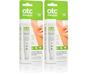 OTC Frenapic Emulsión Roll On, Alivia y Calma el Picor de Forma Rápida, Apto para Picaduras de Insectos, Plantas y Medusas, con Efecto Fresco, a Partir de 1 Mes, 15 ml (Paquete de 2)