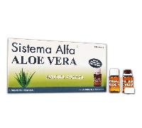Sistema Alfa Aloe Vera Maxima Fuerza Pharma OTC 20 ampollas