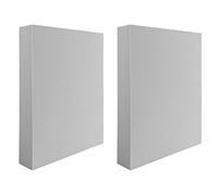 OTCRAFT 4 sellos de espuma de estampado grande, color gris, moldeables, de espuma seca de plástico, bloque de espuma para escultura, modelado, manualidades y proyectos de manualidades