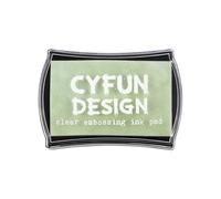 OTCRAFT Almohadilla de tinta transparente para efectos en relieve con calor y para lograr una imagen de marca de agua, sello transparente, sello de recortes, álbumes de recortes, decoración de álbumes