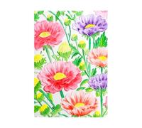 OTCRAFT Carpeta de grabado en relieve 3D para hacer tarjetas, flores, texturas florales, impresiones, fondo, plantillas de plástico para manualidades, álbumes de recortes y otros suministros de arte