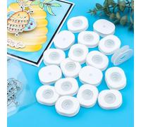 OTCRAFT Juego de 60 mini oscilaciones de acción de 1.25 x 1.5 pulgadas, resortes autoadhesivos, pequeños motores de wobblers para hacer tarjetas, álbumes de recortes, proyectos de arte, manualidades,