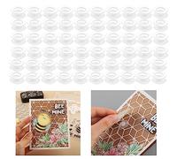 OTCRAFT Juego de 60 mini oscilaciones de acción, resortes autoadhesivos, pequeños movimientos de wobblers para hacer tarjetas, álbumes de recortes, proyectos de arte, manualidades, adornos de álbumes