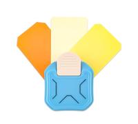OTCRAFT Perforadora de esquina diagonal 3 en 1, perforadora de esquina de papel de 3 vías, cortador de esquinas para manualidades de cartulina, fabricación de tarjetas fotográficas, suministros de