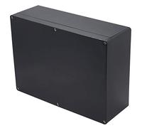 Otdorpatio Project Box - Caja de conexiones impermeable IP65 de plástico ABS, color negro, caja eléctrica para proyectos electrónicos, caja de alimentación, 290 x 210 x 100 mm