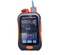 OTDR de fibra activa NK2800 con reflectómetro de fibra óptica VFL OLS OPM de 20 dB for cable de fibra de 80 km, comprobador OTDR Ethernet