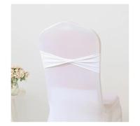 OTENG Bandas elásticas para sillas de Boda, 100/50/10 Unidades, de Licra, sin Hebilla, para Banquetes, recepciones y Eventos.(Style 20,10 pcs)