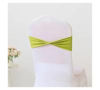 OTENG Bandas elásticas para sillas de Boda, 100/50/10 Unidades, de Licra, sin Hebilla, para Banquetes, recepciones y Eventos.(Style 10,50pcs)