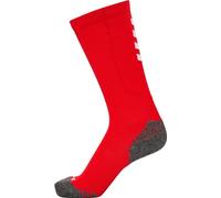 Oterra A/S Calcetines de Entrenamiento Hmlpro High, Rojo y Blanco, 43-46 Unisex Adulto