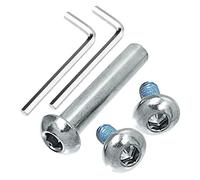 OTFAITP 24 mm-120 mm M8 para reemplazo de Patinete para niños y Adultos, mesas Plegables y sillas de reparación