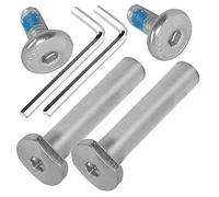 OTFAITP M8 - Juego surtido de tornillos y pernos Allen macho hembra de 40-76 mm, piezas de scooter para niños de 2-3-4 ruedas, reparación de ejes de rueda delantera y trasera (40 x 8 mm)
