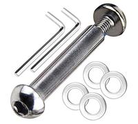 OTFAITP M8 Perno de eje delantero y trasero para patinete 8mm x 28mm-86mm, acero al carbono grado 8.8 para patinete de acrobacias Dash adolescente/adulto, capacidad de 800+ libras