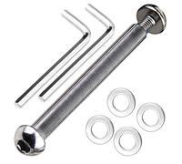 OTFAITP M8 - Perno de eje delantero y trasero para scooter, 8 mm x 28 mm-86 mm, acero al carbono de grado 8.8 para patinete de acrobacias, salpicadero, adolescente/adulto, capacidad de 800 + libras