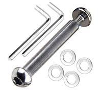 OTFAITP M8 - Perno de eje delantero y trasero para scooter, 8 mm x 28 mm-86 mm, acero al carbono de grado 8.8 para patinete de acrobacias, salpicadero, adolescente/adulto, capacidad de 800+lb