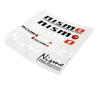 OTFAITP Pegatinas de Coche de Moda Auto Deportes Emblema Estilismo Calcomanía for Niss-an Nismo Juke X-Trail Qashqai Tiida Pathfind