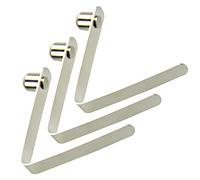 OTFAITP Soporte fijo de elevación con clip de pinball para scooter, pieza de herramientas de reparación de resorte, pieza para scooters de 2-3-4 ruedas, micro mini scooter ligero (sólido-6,58 mm)