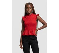 & Other Stories Afia Printed Top Speed Red Talla: 44 | Blusas Outlet | Mujer | Rojo