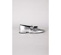 & Other Stories Alessa Cross Strap Ballerina Silver Talla: 37 | Pumps Outlet | Mujer | Gris