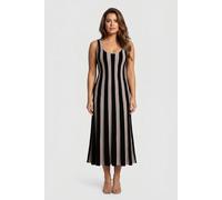 & Other Stories Chrissy Dress Beige Talla: XS | Vestidos Midi Outlet | Mujer | Marrón