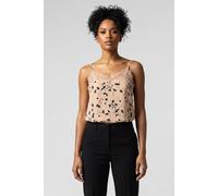 & Other Stories Espresso Silk Top Beige Talla: 34 | Camisetas de Seda Outlet | Mujer | Marrón