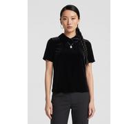 & Other Stories Etienne Velvet Top Black Talla: 32 | Blusas Outlet | Mujer | Negro