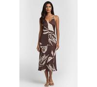 & Other Stories Hira Dress Brown Talla: 32 | Vestidos Midi Outlet | Mujer | Marrón