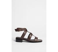 & Other Stories Issy Summer Flat Brown Talla: 39 | Chancletas Outlet | Mujer | Marrón