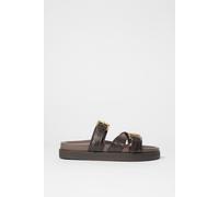 & Other Stories Kaia Summer Flat Brown Talla: 41 | Chancletas Outlet | Mujer | Marrón
