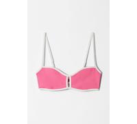 & Other Stories Kaya Bandeau Pink Talla: 38 | Bikinis Outlet | Mujer | Rosa