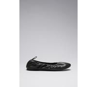 & Other Stories Luna Nappa Ballerina Black Talla: 36 | Bailarinas Outlet | Mujer | Negro