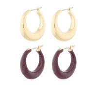 & Other Stories Pendientes oro / rojo oscuro One Size oro / rojo oscuro