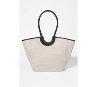 & Other Stories Rosetta Tote Canvas Beige Talla: OS | Bolsas de Mano Outlet | Mujer | Marrón