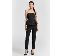 & Other Stories Rosita Brocade Top Black Talla: 40 | Blusas Outlet | Mujer | Negro