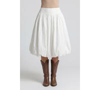 & Other Stories Sander Skirt White Talla: 34 | Faldas Midi Outlet | Mujer | Blanco