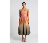 & Other Stories Sonya Treasure Dress Khaki Talla: 34 | Vestidos Midi Outlet | Mujer | Marrón