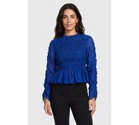 & Other Stories St Masha Blouse Blue Talla: L | Manga Larga Outlet | Mujer | Azul