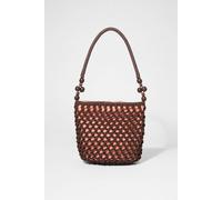 & Other Stories Tiana Crochet Bucket Brown Talla: OS | Bolsos de Mano Outlet | Mujer | Marrón