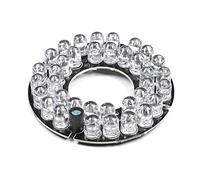 Othmro 1 unids 36 LED IR Iluminador para cámara de seguridad 30 grados IR LED placa redonda IR luz infrarroja iluminador tablero bombilla para cámara de seguridad CCTV