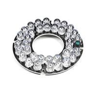 Othmro 1 unids 36 LED IR Iluminador para cámara de seguridad 90 grados IR LED placa redonda IR luz infrarroja iluminador tablero bombilla para cámara de seguridad CCTV