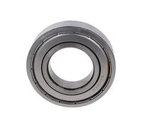 Othmro 6208 ZZ Rodamiento de bolas profundo del surco 40x80x18mm P0 Acero al carbono pre-lubricado precisión normal 2pcs