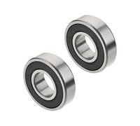 Othmro R8-2RSDeep Groove Bearings 12.7x28.58x7.94mm Doble Rodamiento de cromo de alto carbono rodamiento de acero (GCr15) Rodamiento de guía de rodillos 2pcs