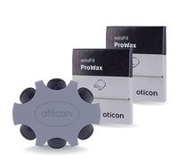 Oticon Minifit ProWax - Protectores de cera para filtro Oticon, reemplazos OEM para suministros de audífonos Oticon, accesorios originales de la marca Oticon Dinamarca para un rendimiento óptimo (2