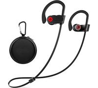 Otium - Auriculares inalámbricos Bluetooth, auriculares deportivos, resistencia al agua IPX7, para ir al gimnasio, salir a correr, 9 horas de reproducción con cancelación de ruido